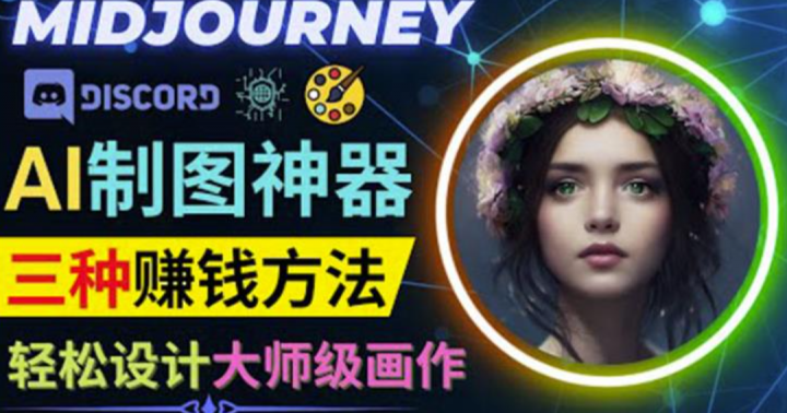 利用AI制图神器Midjourney赚钱的3种方法