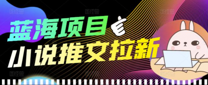 收费6880的小说推文拉新项目，个人工作室可批量做